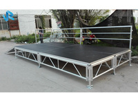 Scène de spectacle mobile de haute qualité, robuste et tendance, à prix compétitif, pour mariages, soirées et événements.