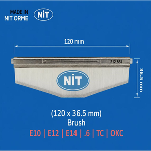 Brosse pour machine à tricoter plate 212854 pour Stoll TC OKC E10-14, pièces détachées avec logo NIT - Product Image 2