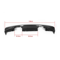 Diffuseur arrière en fibre de carbone style M3 pour BMW E46 1998-2006, amélioration aérodynamique légère, montage direct