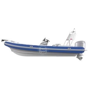 Bateaux de pêche en aluminium de 22 <span class=keywords><strong>pieds</strong></span> les plus vendus, bateaux pneumatiques en PVC, bateaux à rames 680 - Product Image 4