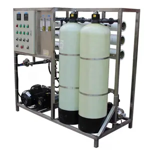 Seawater reverse osmosis deionized water treatment plant desalination machine 1000 liter commercial demineralized filter system