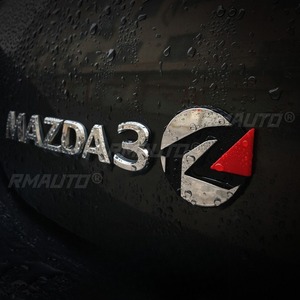 ชุดแต่งสติ๊กเกอร์ตกแต่งฝากระโปรงท้ายรถยนต์ สำหรับ Mazda MX5 สไตล์สปอร์ต แข่งรถ  อะไหล่ตกแต่งภายนอกรถยนต์ Mazda 3 - Product Image 3