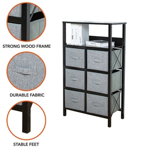 Мебель для гостиной, ящик для хранения, шкаф с тканевым ящиком, комод - Product Image 3