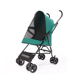 Fabriek Groothandel Hot Sell Aangepaste Luxe Voor Grote Honden Drager Jogger Mooie Afneembare Hond Kinderwagen Buggy