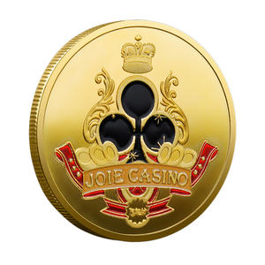 เหรียญสะสมโลหะผสมสังกะสีชุบทองคำ รูปไพ่โป๊กเกอร์ ฉลองครบรอบคาสิโน <span class=keywords><strong>JOIE</strong></span> ลาสเวกัส - Product Image 2