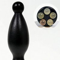 Ensemble d'outils de massage facial en bois de santal avec Gua Sha et 5 perles pour le massage des yeux, du visage, de la tête, la thérapie d'acupression pour le corps