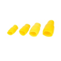 Manchon isolant souple en PVC pour borne de protection série V, capuchon d'extrémité de câble électrique en vinyle souple