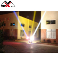 Projecteur de recherche extérieur à trois têtes haute puissance, monocouleur, étanche, 1000w-5000w, pour les bâtiments, l'extérieur, les paysages