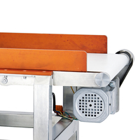 Detektor Logam Multi-Frekuensi Kecepatan Tinggi Sensitivitas Tinggi Kenwei Food Line untuk Kemasan Baja Tahan Karat JW-G4015 30m/menit 5KG