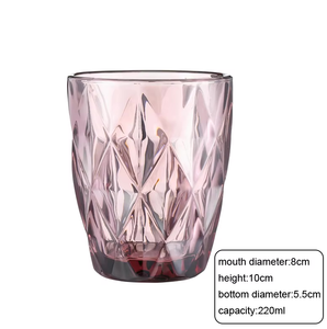 Carafe en verre bleu de luxe 300 ml avec tasses – Ensemble cadeau pour eau, jus, thé glacé et vaisselle de dessert - Product Image 3