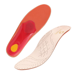 Semelles orthopédiques en cuir durable, pleine longueur, avec soutien robuste, <span class=keywords><strong>pour</strong></span> la course, la marche, la randonnée, confortables et absorbant les chocs - Product Image 2
