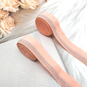 Custom Elastic <b>Webbing</b> Clothes <b>Webbing</b> Jacquard Nylon <b>Webbing</b> for Bags Straps High Quality Custom Elastic Band 17mm Width - Product Image 1