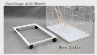 Achat en gros de grande cage à oiseaux en fil métallique noir, cages de reproduction pour canaris, grandes cages en métal pour perroquets, grandes cages pour oiseaux