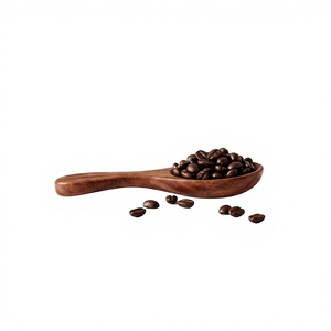 Cuillère à café en bois artisanale écologique classique avec finition polie miroir pour café en poudre et sucre, idéale pour les cadeaux - Product Image 1
