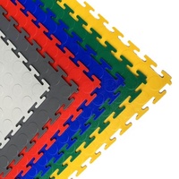 Baldosas de Vinilo Homogéneo de PVC con Sistema de Enclavamiento de 5 mm, Diseño Moderno, para Talleres y Escuelas, Capacidad de Diseño de Modelos 3D