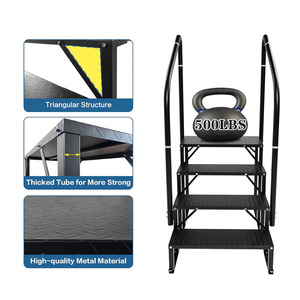 Escaleras <span class=keywords><strong>de</strong></span> 4 escalones RV con dos pasamanos para caravana - Product Image 5