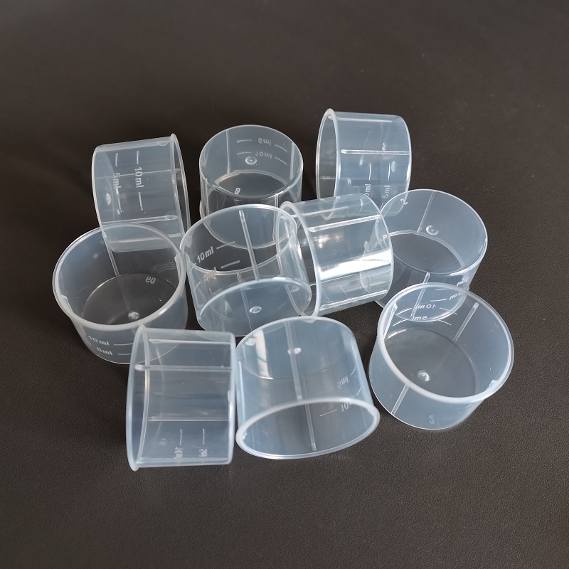 10ml Plastic Measuring Cup - Eco-Friendly & Dishwasher Safe