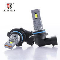 Diinii 3500lm HB3 9005 Phares LED H4/H7/H11/9006/9012 Aluminium aéronautique IP68 Faisceau haut/bas pour voitures, motos, camions