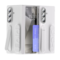 Étui antichoc avec support bracelet, fente pour cartes et protection d'écran intégrée pour Samsung Galaxy Z Fold 7/6/5/4 5G