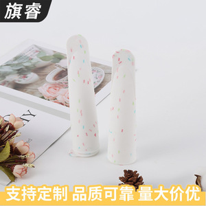 Silicone Popsicle Mold With Lid White For Homemade Ice Cream DIY Freezer Safe Dishwasher Safe - Product Image 5