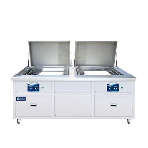 45L 600W siêu âm tắm đôi bể siêu âm sạch hơn <span class=keywords><strong>PCB</strong></span> động cơ bộ phận bánh răng Làm sạch với bộ lọc/rửa/Hệ thống sấy - Product Image 2