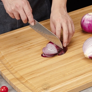 Tre thớt với nước trái cây rãnh gỗ <span class=keywords><strong>butcher</strong></span> khối cho gà tây Thịt Rau - Product Image 3