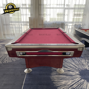 Wanyaju Fábrica Personalizada 9ft Mesa De Billar Profesional Maxima 8 Mesa De Billar American Diamond Design Mesa De Billar <span class=keywords><strong>Bar</strong></span> Uso - Product Image 5