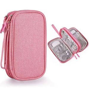 Pochette de rangement pour accessoires électroniques, organiseur électronique de voyage, organiseur universel de câbles, sac de voyage pour gadgets professionnels - Product Image 3