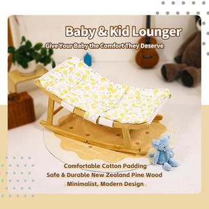 Custom Soothing Baby <strong>Rocker</strong> Recliner and Bouncer with Weight Limit, Gentle Non-Electric <strong>Infant</strong> <strong>to</strong> <strong>Toddler</strong> Chair for Calm Naps - Product Image 2