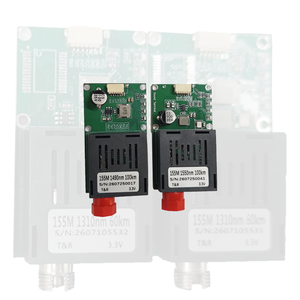 Módulo transceptor optoelectrónico de 80KM 100KM 120KM 1490nm 1550nm, interfaz FC de 5.5-26V, para uso en drones con TTL a fibra óptica - Product Image 4