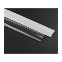 Encastré Armoire LED Canal Tuile dans Armoire Plafond LED Aluminium Extrusion Aluminium LED Profil 34.9*24.6mm