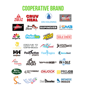 Solette Ortopediche Sportive JOGHN in EVA con Supporto Alto dell'Arco Plantare da 3cm per Dolore al Piede - OEM/ODM - Product Image 6