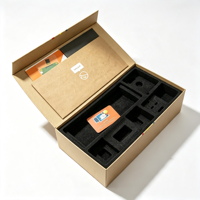 Boîte d'emballage rigide en carton écologique avec insert en mousse personnalisé et impression de logo pour kits de jeux électroniques - Vente en gros