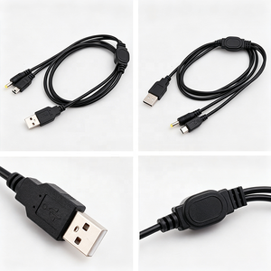 Câble de charge de remplacement pour <span class=keywords><strong>PSP</strong></span>, câble d'alimentation pour <span class=keywords><strong>Sony</strong></span> <span class=keywords><strong>PSP</strong></span> séries 1000, 2000, 3000, cordon de charge <span class=keywords><strong>2</strong></span>-en-1 - Product Image 6