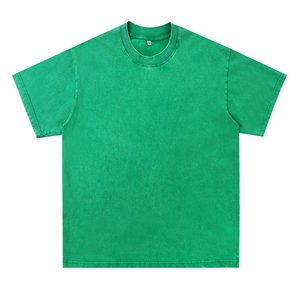 Camiseta de Hombre de Talla Grande, Estilo Retro, Color Lavado, de Alta Calidad - Product Image 2