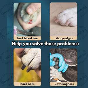 เครื่องตัดเล็บสัตว์เลี้ยง LED ประสิทธิภาพสูง เสียงเบา หน้าจอ LCD ใช้งานได้ยาวนาน เครื่องตัดเล็บสุนัขไฟฟ้า - Product Image 3