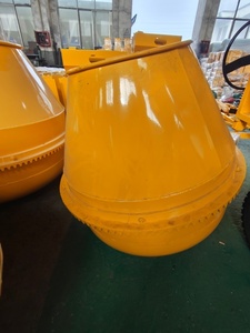 China Hersteller Diesel Mini Betonmischer 350L Selbst laden mit Motor & Pumpe Manuelle Entladung für den Bau - Product Image 5