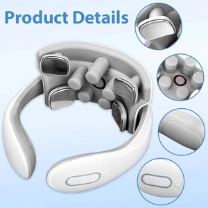 Neck Massager <b>USB</b> Rechargeable Infrared <b>Heating</b> Therapy Device for Neck and Shoulder Relief - Product Image 5