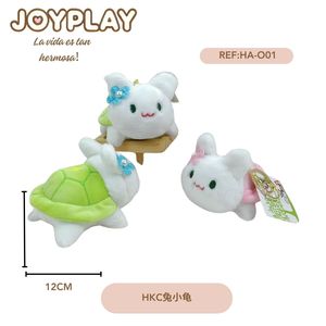 ตุ๊กตากระต่ายเต่าอนิเมะเนื้อนุ่มพิเศษ ขนาดใหญ่ ทนทาน ผลิตจากโพลีเอสเตอร์ บรรจุใยฝ้าย PP น้ำหนักถ่วงได้ ปรับแต่งได้ตามต้องการ ODM สำหรับกระเป๋าใบใหญ่ - Product Image 1