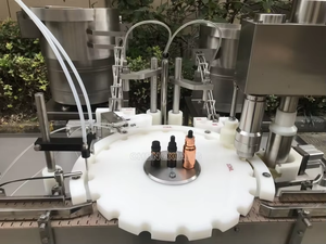 Máquina Monobloque Automática para Llenado y Tapado de Botellas con Gotero para Aceites Esenciales y Sueros para el Cuidado de la Piel - Product Image 2