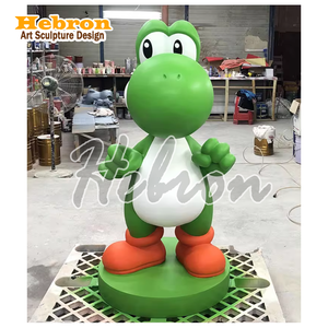 Estatua de Jardín con Temática de Anime de <span class=keywords><strong>Mario</strong></span> <span class=keywords><strong>Bros</strong></span>, Figura de Arte de Plástico, Fibra de Vidrio y Piedra Tallada, Venta Directa de Fábrica - Product Image 6