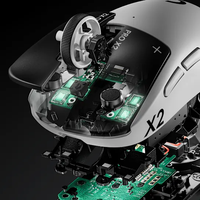Souris de jeu sans fil Logitech G PRO X2 SUPERSTRIKE HITS, 44K DPI, 8KHz LIGHTSPEED, 61g, 30ms de temps de réponse plus rapide, déclencheur haptique Hero 2 PC