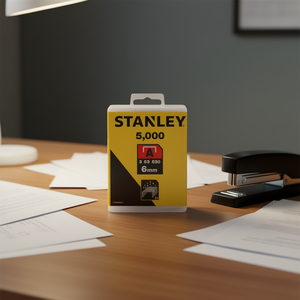 Grapas Tipo A Stanley de 6 mm, Zincadas, Paquete de 5000 Unidades - Product Image 3