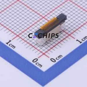 FPC-0.5AL-10PB FFC/FPC Connector SMD,P=0.5mm Connector Drawer Type Single Side Contact / Vertical 10P 0.5mm - Product Image 1