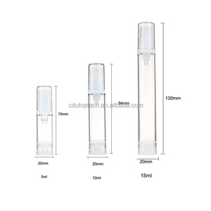 Mini vaporisateur transparent pour cosmétiques, 5ml, 10ml, 15ml, pompe, pour lotion et brume en plastique, sans air - Product Image 6