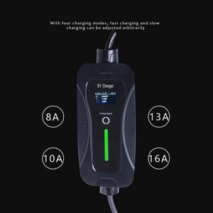 Nivel 2-<span class=keywords><strong>cargador</strong></span> portátil para coche eléctrico, dispositivo de carga de 250 <span class=keywords><strong>voltios</strong></span> y 16 Amp, con Tipo 2 GBT tipo 1 - Product Image 4