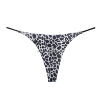 Sous-vêtements en string sexy avec logo personnalisé String sans couture et culotte en string pour filles pour femmes