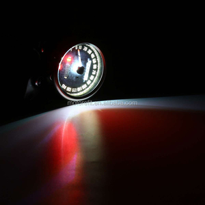 Velocímetro Digital LCD para motocicleta, odómetro RTS con interfaz de carga USB con luz para <span class=keywords><strong>Honda</strong></span> CG125 Cafe Racer - Product Image 4