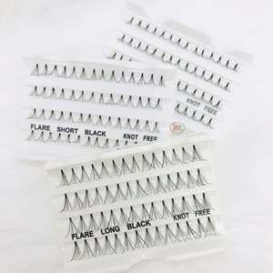 Alta calidad prefabricada 10D 14D 20D 24D Flare Lashes Clusters Mejor precio Extensiones de pestañas sin nudos Ventilador fabricado en Vietnam Mejor - Product Image 6