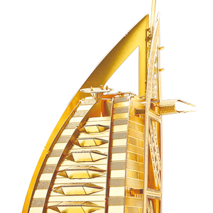 Rompecabezas Metálico 3D Piececool del <span class=keywords><strong>Burj</strong></span> <span class=keywords><strong>Al</strong></span> <span class=keywords><strong>Arab</strong></span> <span class=keywords><strong>Dubai</strong></span>, Modelo de Edificio Hotelero, Kit de Ensamblaje de Acero Inoxidable, Juguete para Adultos - Product Image 4